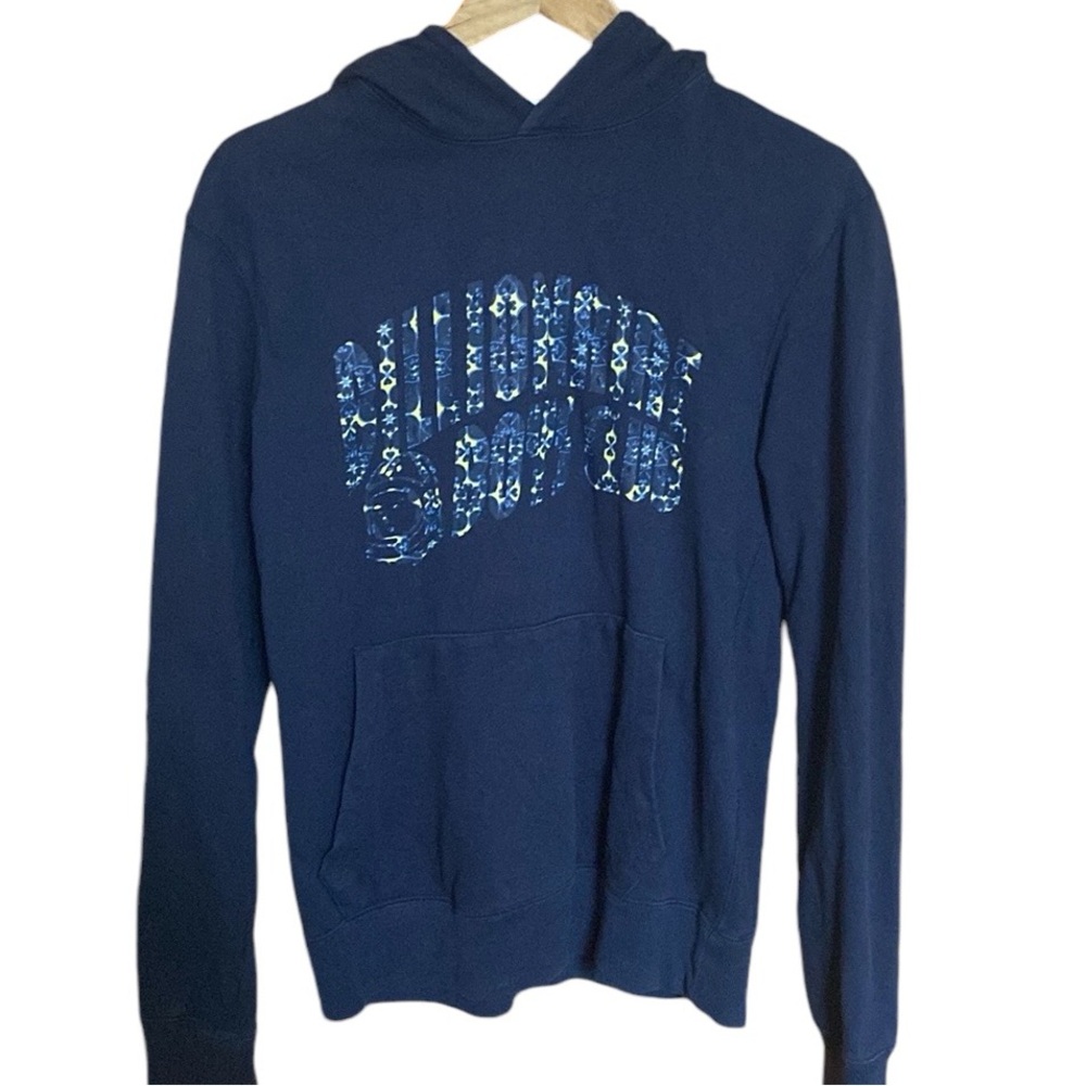 Billionaire Boys Club Arch Logo Pullover Hoodie Navy Blue 100% Cotton sz Small